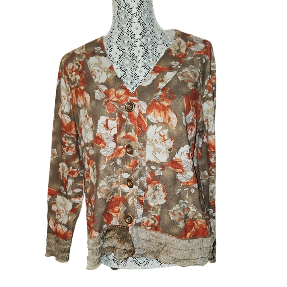 South African Designer Floral Top